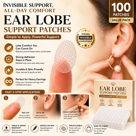 Earlobe Patches Pack of 100
