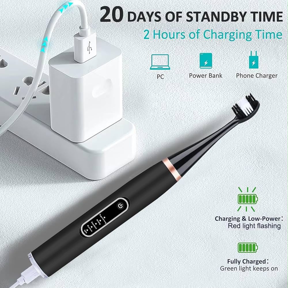 Sonic Electric Teeth Cleaner [Deep Cleaning]