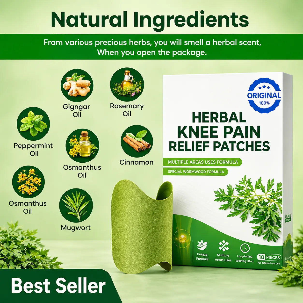 ReliefWear Knee Comfort Patch | Buy 1 Get 1 FREE