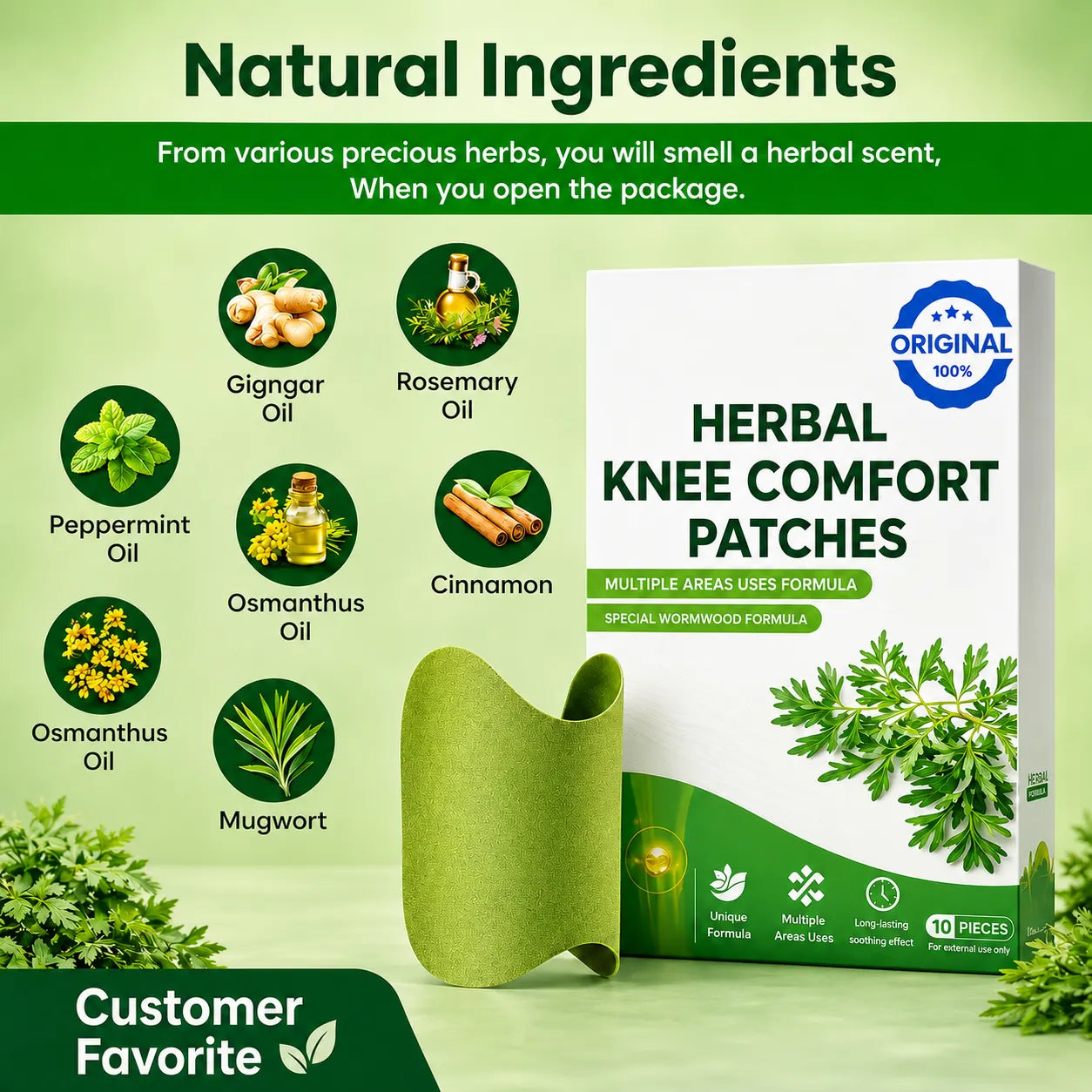 Relief Wear Knee Comfort Patch | Buy 1 Get 1 FREE